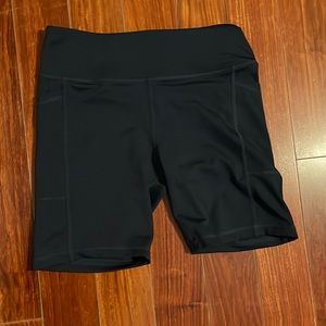 Navy 6” Sentia biker shorts